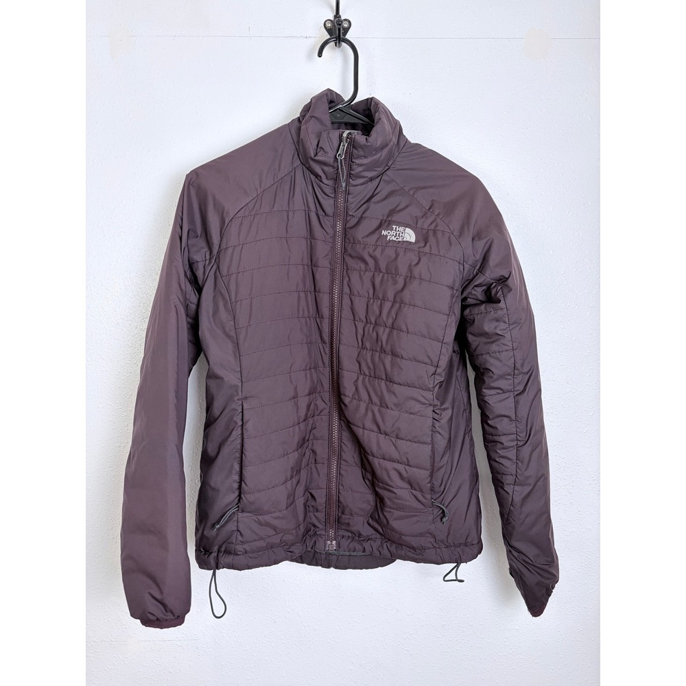 The North Face Puffer Jacket Purple Quilted Full Zip Small